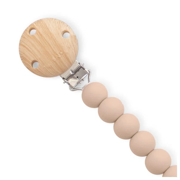 Κλιπ Πιπίλας Saro Woody Μπεζ 14388