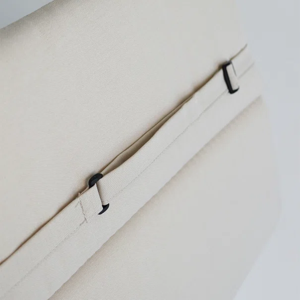 Αδιάβροχο Μαξιλάρι Καρέκλας Με Πλάτη 70cm Ravelia Stitch Beige
