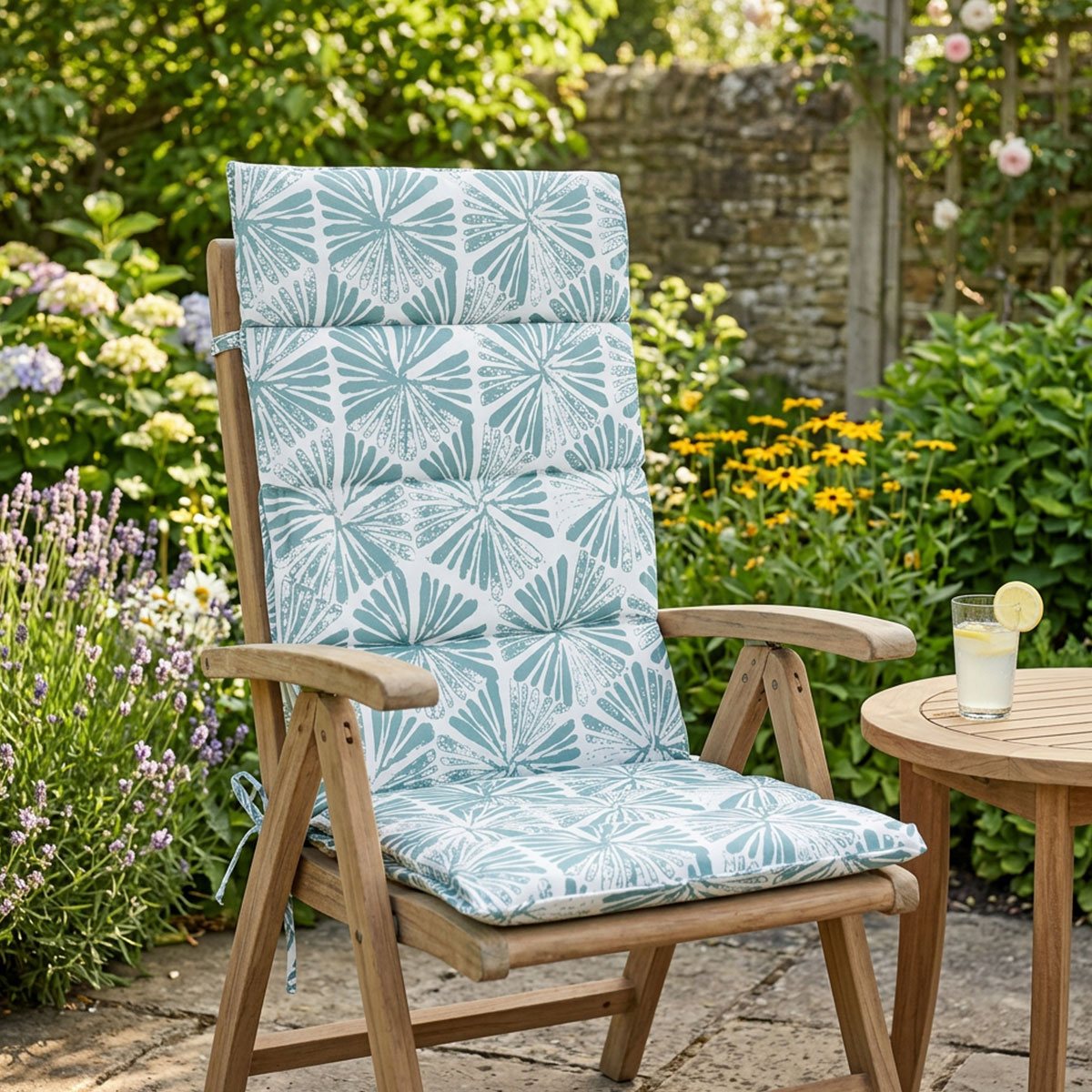 Αδιάβροχο Μαξιλάρι Καρέκλας Με Πλάτη 70cm Ravelia Stitch Dandelion
