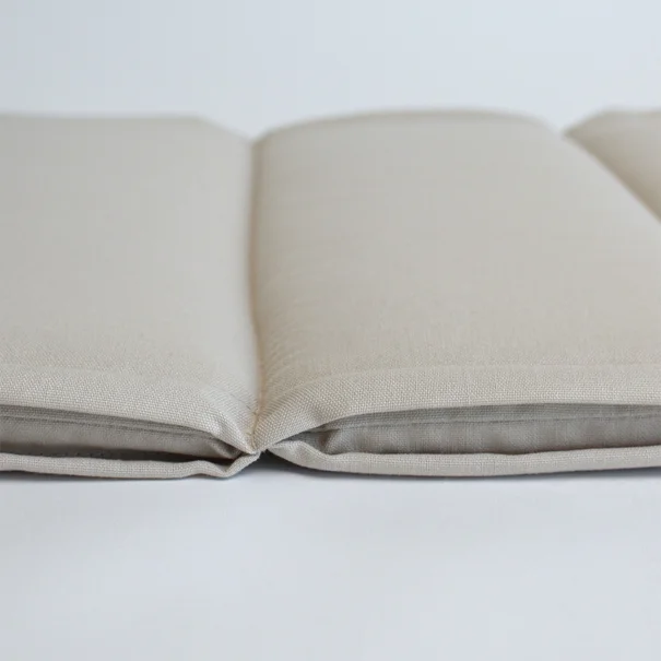 Αδιάβροχο Μαξιλάρι Καρέκλας Με Πλάτη 55cm Ravelia Stitch Beige