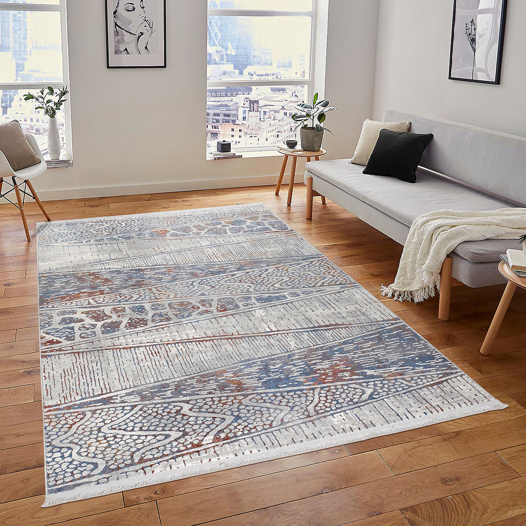 Χαλί (160X230) New Plan Valencia 9187Α Χαλιά Σαλονιού Χειμερινά Μοντερνα Spitishop