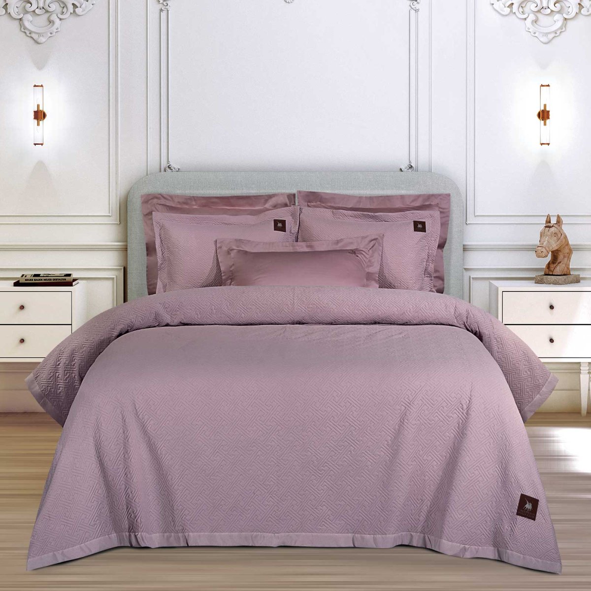 Κουβερλί King Size (240x250) Greenwich Polo Club Essential 4448 Nude