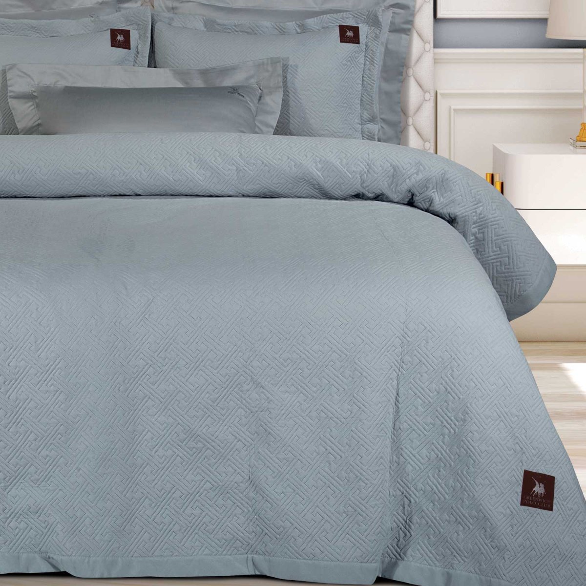 Κουβερλί King Size (240x250) Greenwich Polo Club Essential 4450 Grey