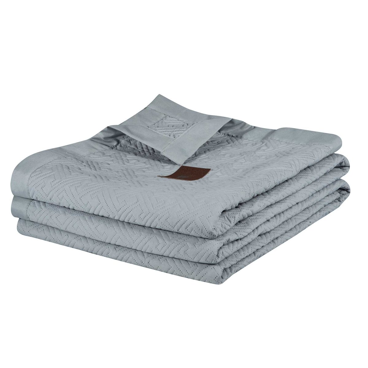 Κουβερλί King Size (240X250) Greenwich Polo Club Essential 4450 Grey Λευκά Είδη Κρεβατοκάμαρας Spitishop