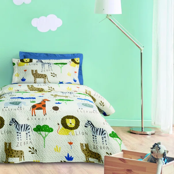 Ζεύγος Μαξιλαροθήκες Καπιτονέ (50x70) Das Home Kids 4983