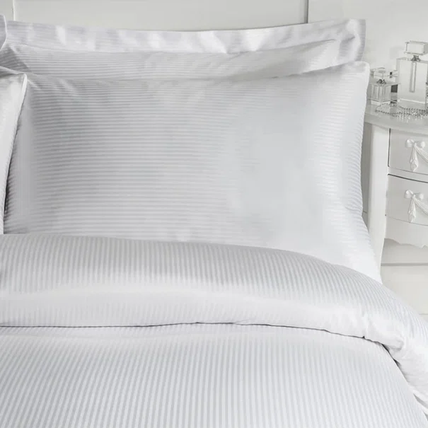 Παπλωματοθήκη Άνοιγμα Σατέν Ρίγα (265x245) Hotel 100% Βαμβακοσατέν T300