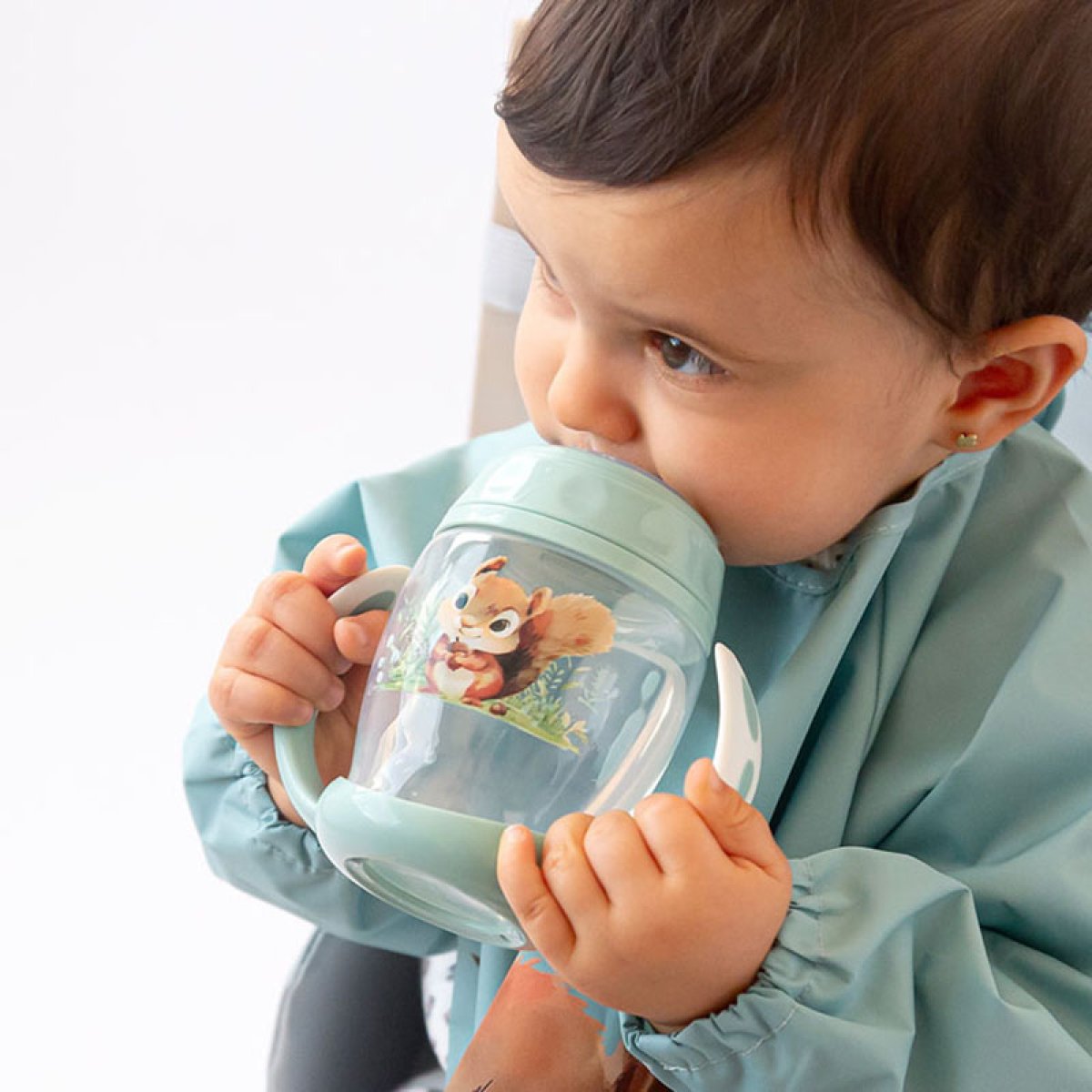 Ποτήρι Εκπαιδευτικό 270ml Kiokids Σκιουράκι 6339