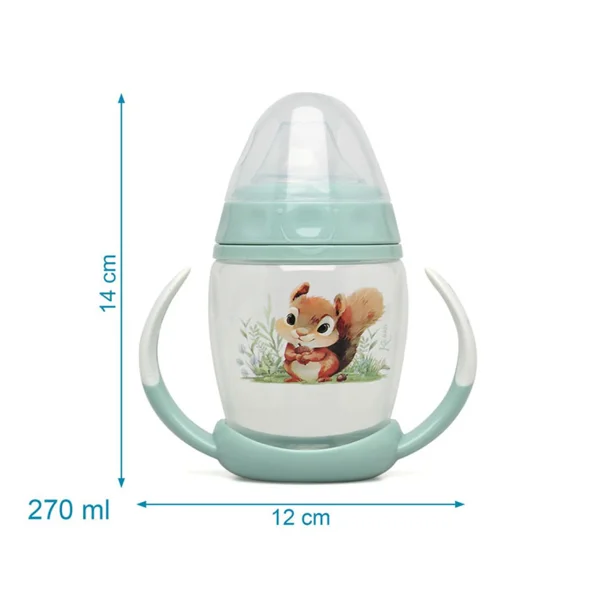 Ποτήρι Εκπαιδευτικό 270ml Kiokids Σκιουράκι 6339