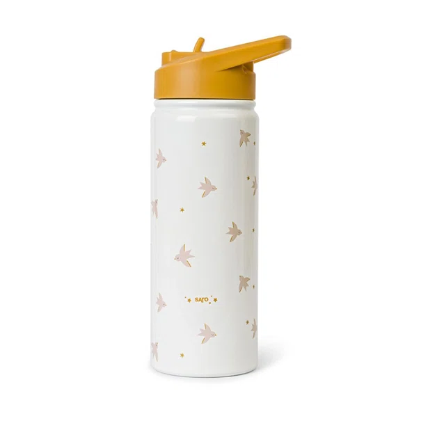 Παγούρι - Θερμός 500ml Με Καλαμάκι Saro Fly Free 74562