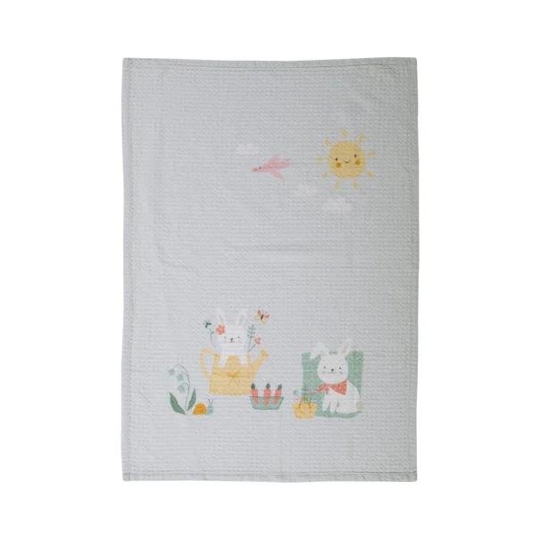 Κουβέρτα Πικέ Κούνιας (110x150) Nef-Nef Homeware Baby Pic Nic Together
