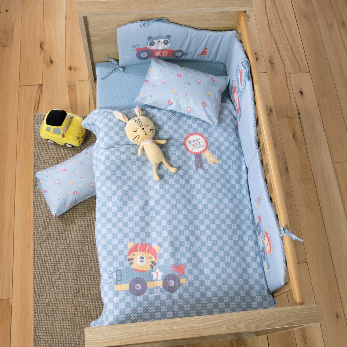 Κουβέρτα Πικέ Κούνιας (110X150) Nef-Nef Homeware Baby Super Boy Βρεφικά Προίκα Μωρού Κουβέρτες Βρεφικές Καλοκαιρινές Spitishop