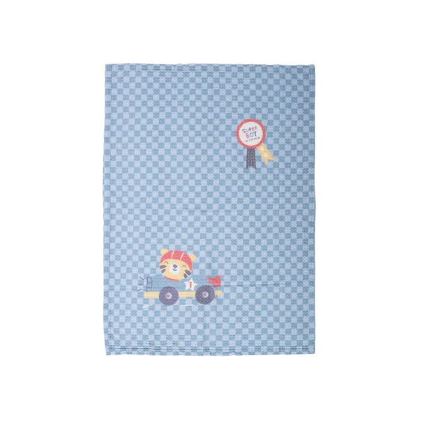 Κουβέρτα Πικέ Κούνιας (110x150) Nef-Nef Homeware Baby Super Boy