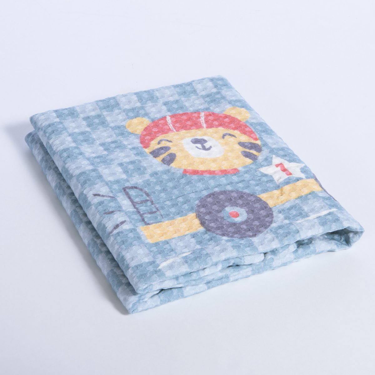 Κουβέρτα Πικέ Κούνιας (110X150) Nef-Nef Homeware Baby Super Boy Βρεφικά Προίκα Μωρού Κουβέρτες Βρεφικές Καλοκαιρινές Spitishop