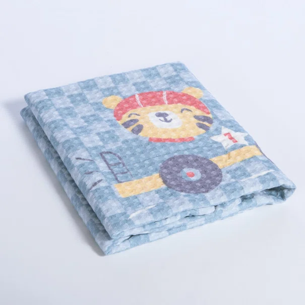 Κουβέρτα Πικέ Κούνιας (110x150) Nef-Nef Homeware Baby Super Boy