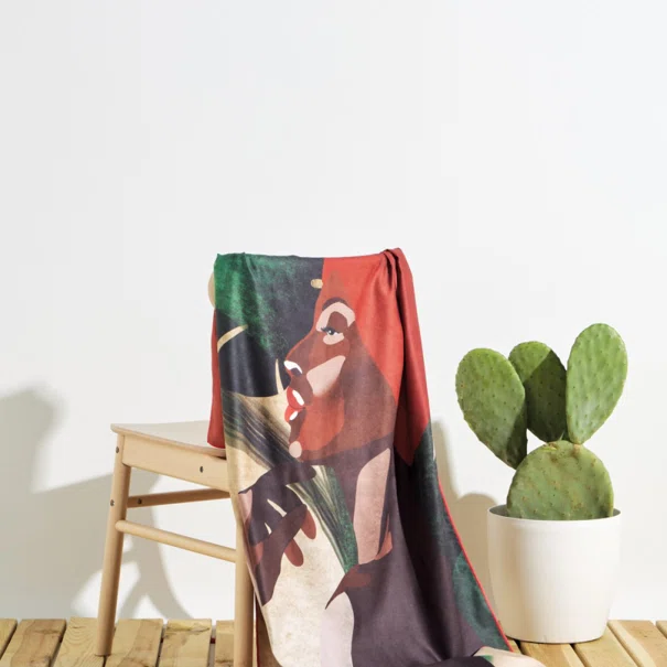 Πετσέτα Θαλάσσης Microfiber (80x160) Kentia Stylish Resort 261