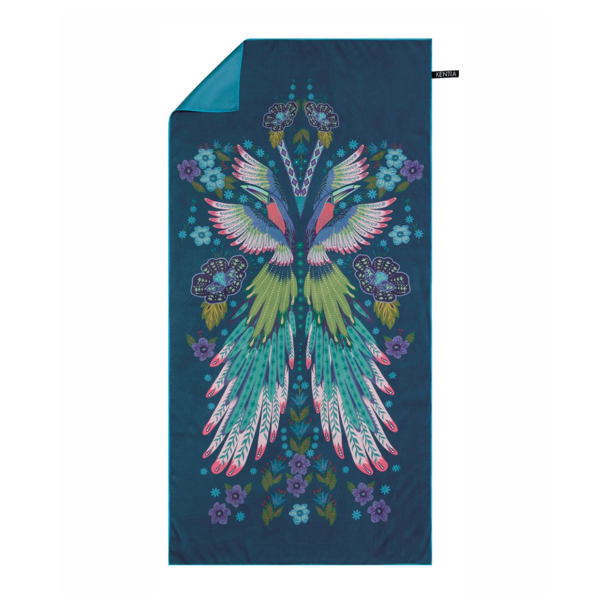 Πετσέτα Θαλάσσης Microfiber 2 Όψεων (80x160) Kentia Stylish Resort 262