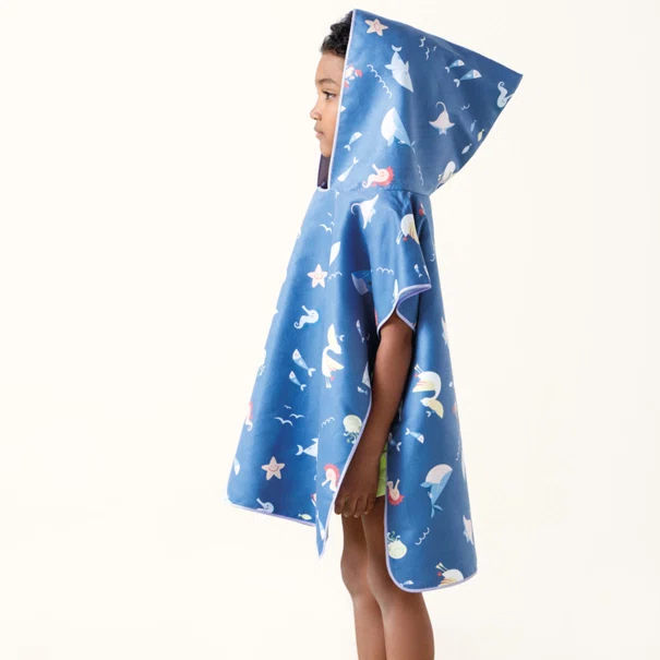 Παιδικό Πόντσο Microfiber (60x60) Kentia Loft Float 2614