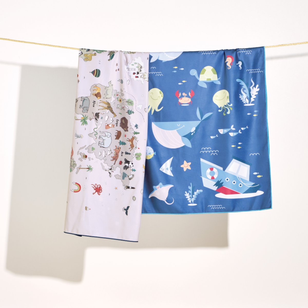 Παιδική Πετσέτα Θαλάσσης Microfiber 2 Όψεων (70X140) Kentia Loft Float 264 Πετσέτες Παιδικές Spitishop