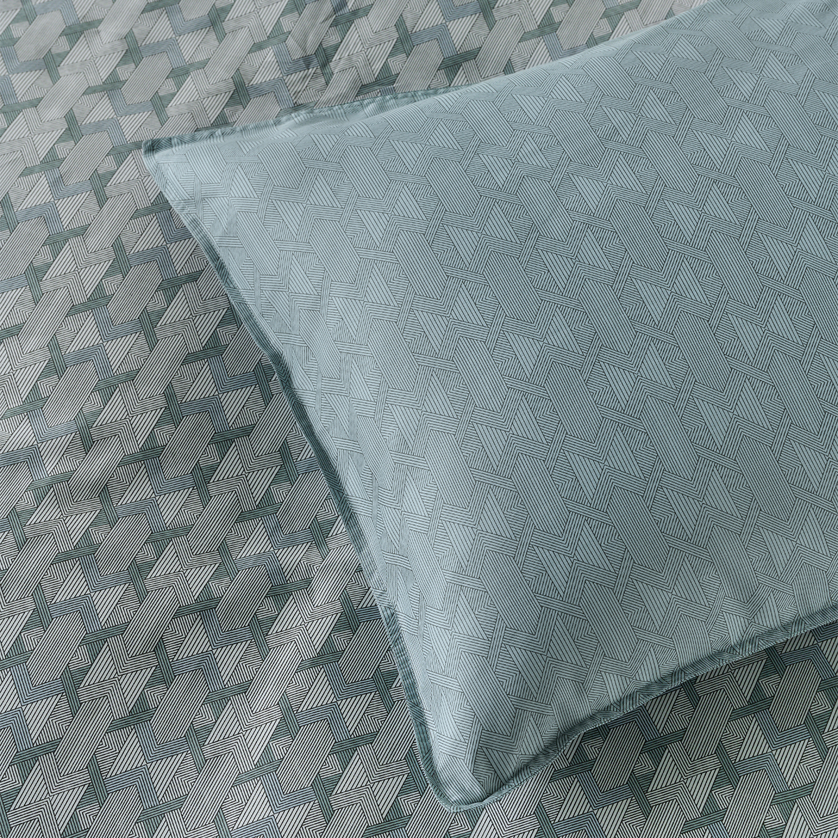 Ζεύγος Μαξιλαροθήκες Oxford (50X70) Kentia Stylish Artisan Λευκά Είδη Κρεβατοκάμαρας Ύπνου Σετ Spitishop