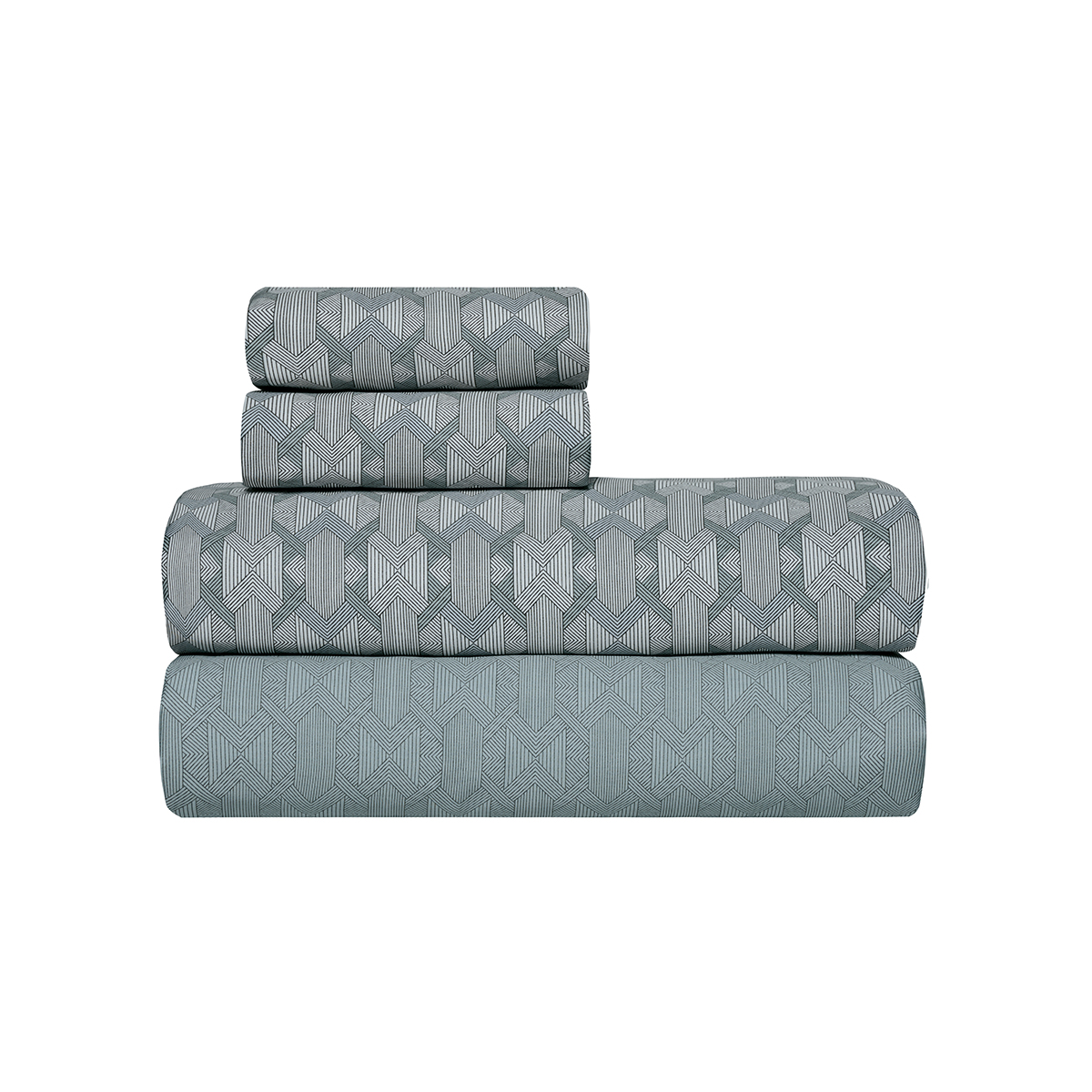 Σεντόνια Υπέρδιπλα (Σετ) Kentia Stylish Artisan Λευκά Είδη Κρεβατοκάμαρας Σετ Spitishop