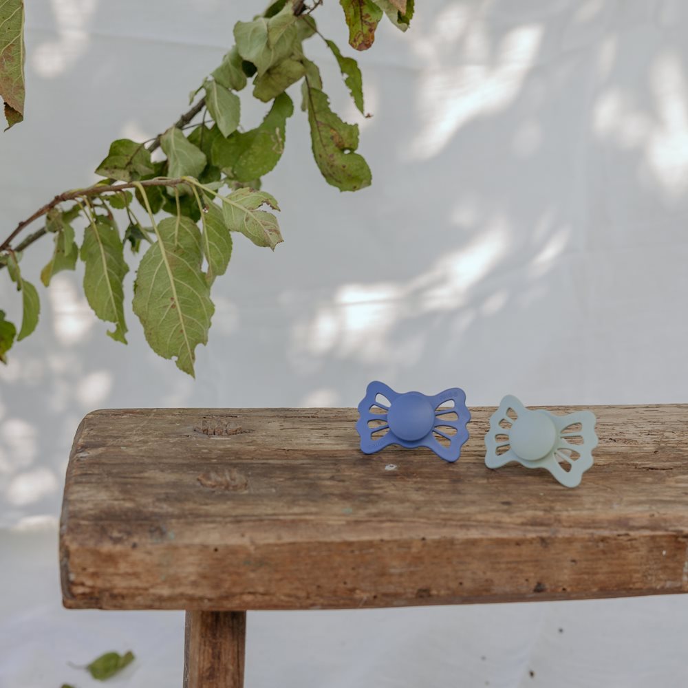 Πιπίλες Σιλικόνης Ανατομικές 0Μ+ (Σετ 2Τμχ) Frigg Lucky Ocean View Sage Βρεφικά Spitishop