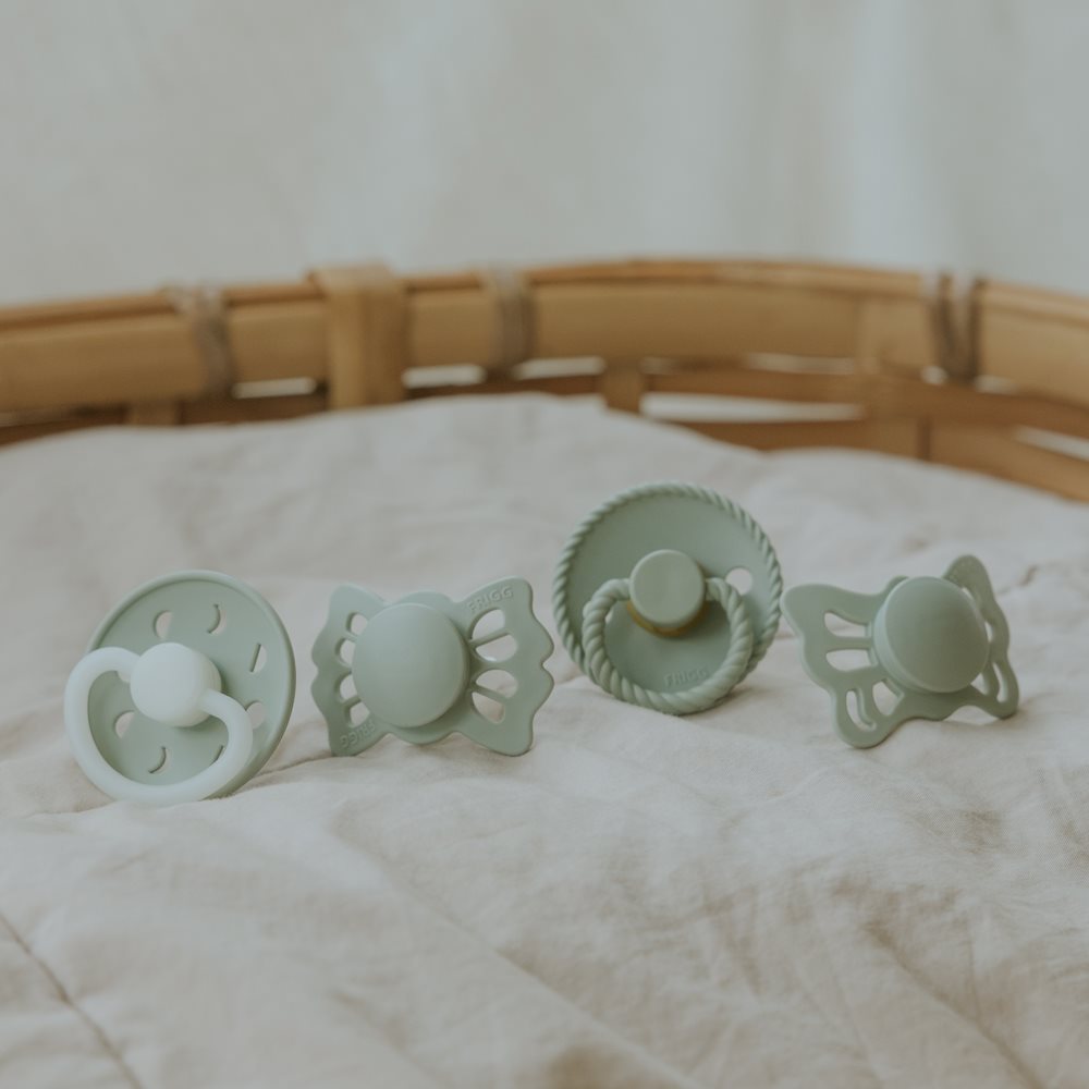 Πιπίλες 0Μ+ (Σετ 4Τμχ) Frigg Moonlight Sailing Sage Βρεφικά Spitishop