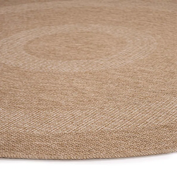 Στρογγυλό Χαλί Καλοκαιρινό (Φ160) Royal Carpet Avanos 8866 White