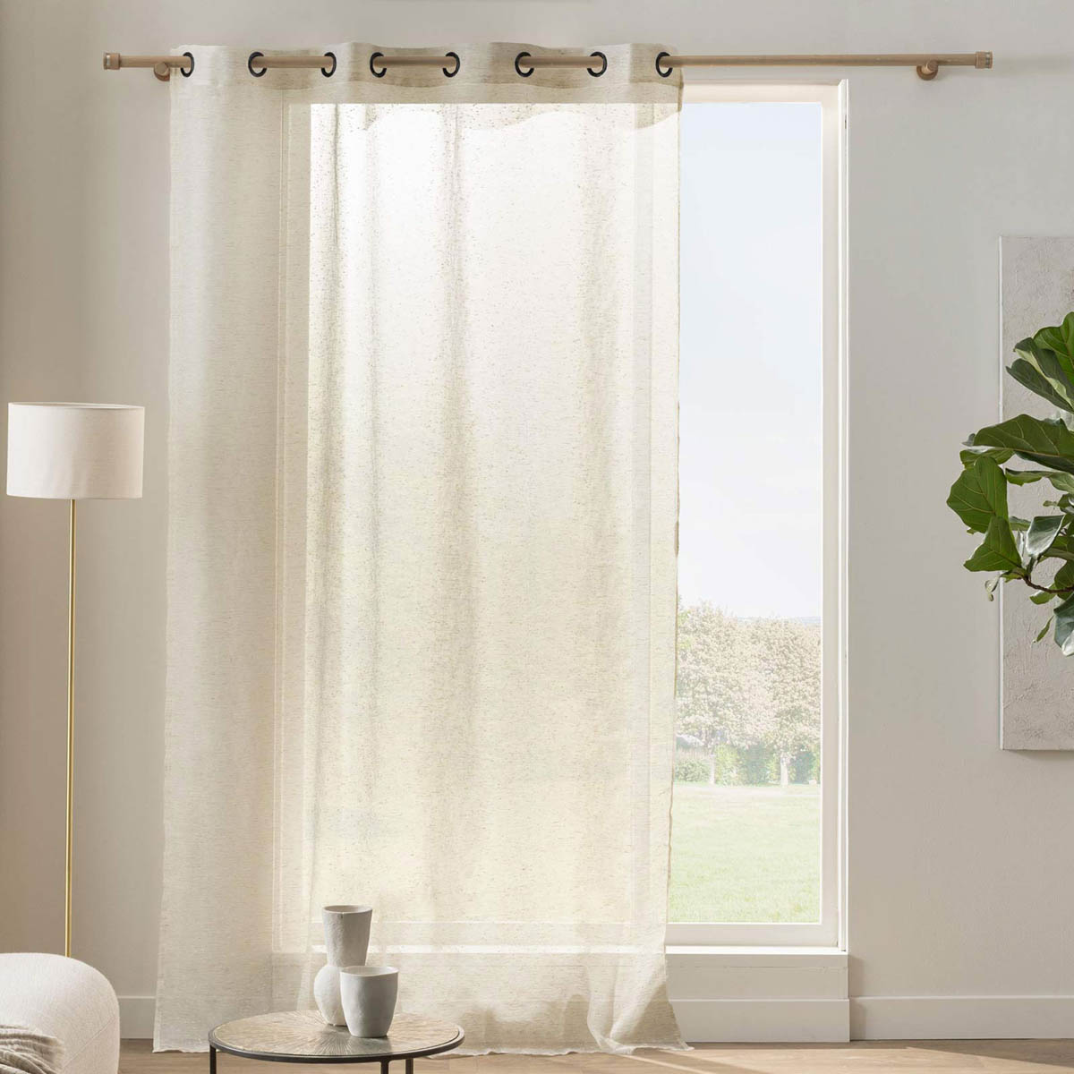Κουρτίνα (137x280) Με Τρουκς L-C Noa 1627838
