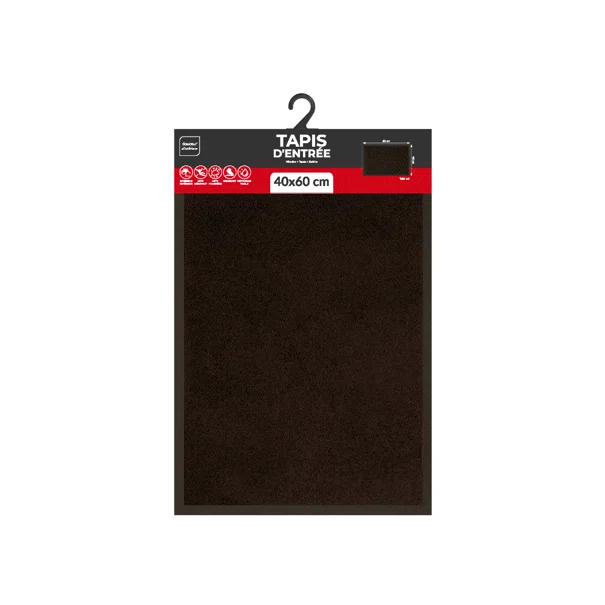 Πατάκι Εισόδου (40x60) L-C Telio Black 1740272