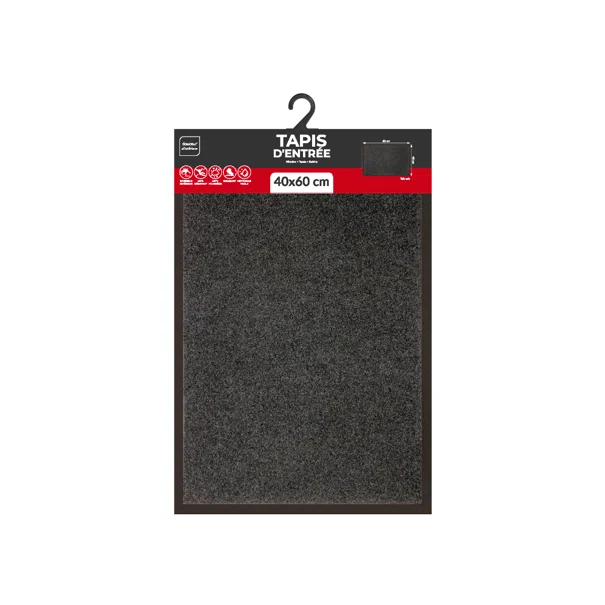 Πατάκι Εισόδου (40x60) L-C Telio Grey 1740260
