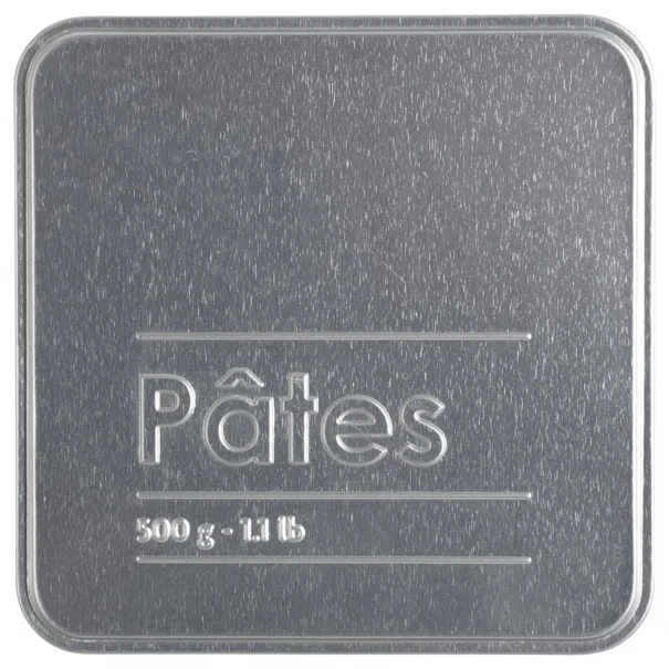 Δοχείο Για Ζυμαρικά 500gr (Φ10.7x18.4) F-V Embossed Black 136306