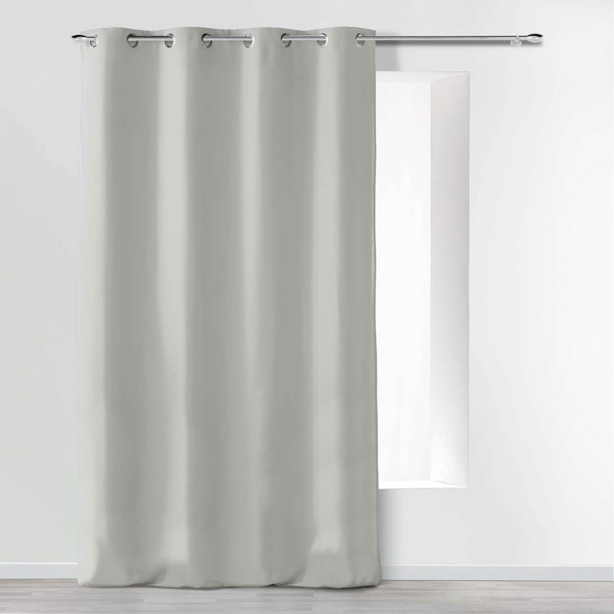Κουρτίνα (140x280) Με Τρουκς L-C Absolu Grey 1607296