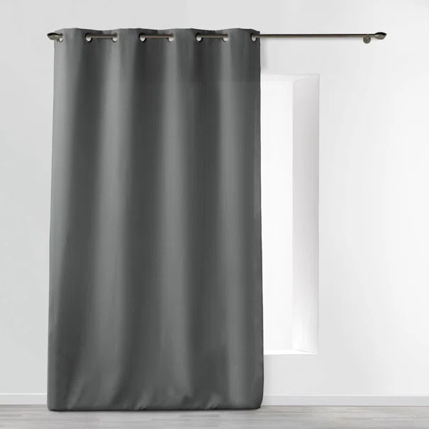 Κουρτίνα (140x260) Με Τρουκς L-C Essentiel Concrete Grey 1609129