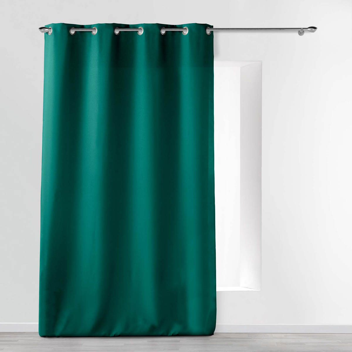 Κουρτίνα (140x260) Με Τρουκς L-C Essentiel Emerald Green 1611744