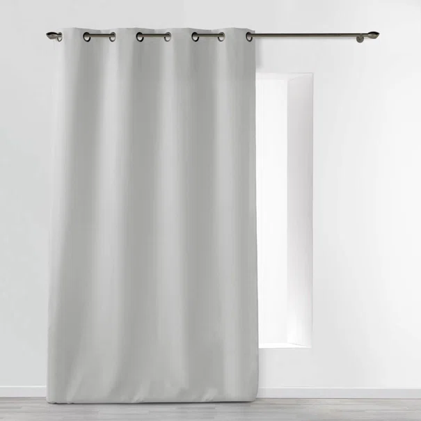 Κουρτίνα (140x260) Με Τρουκς L-C Essentiel Grey 1609127