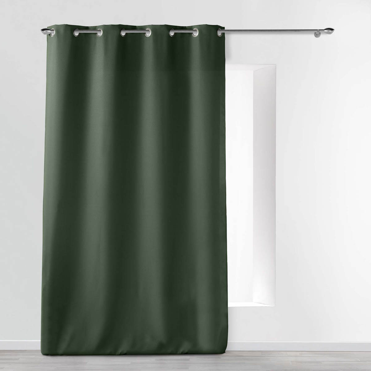 Κουρτίνα (140x260) Με Τρουκς L-C Essentiel Khaki 1609102