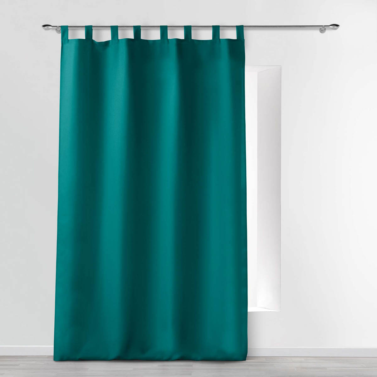 Κουρτίνα (140x260) Με Τιράντες L-C Essentiel Blue Peacock 1612666
