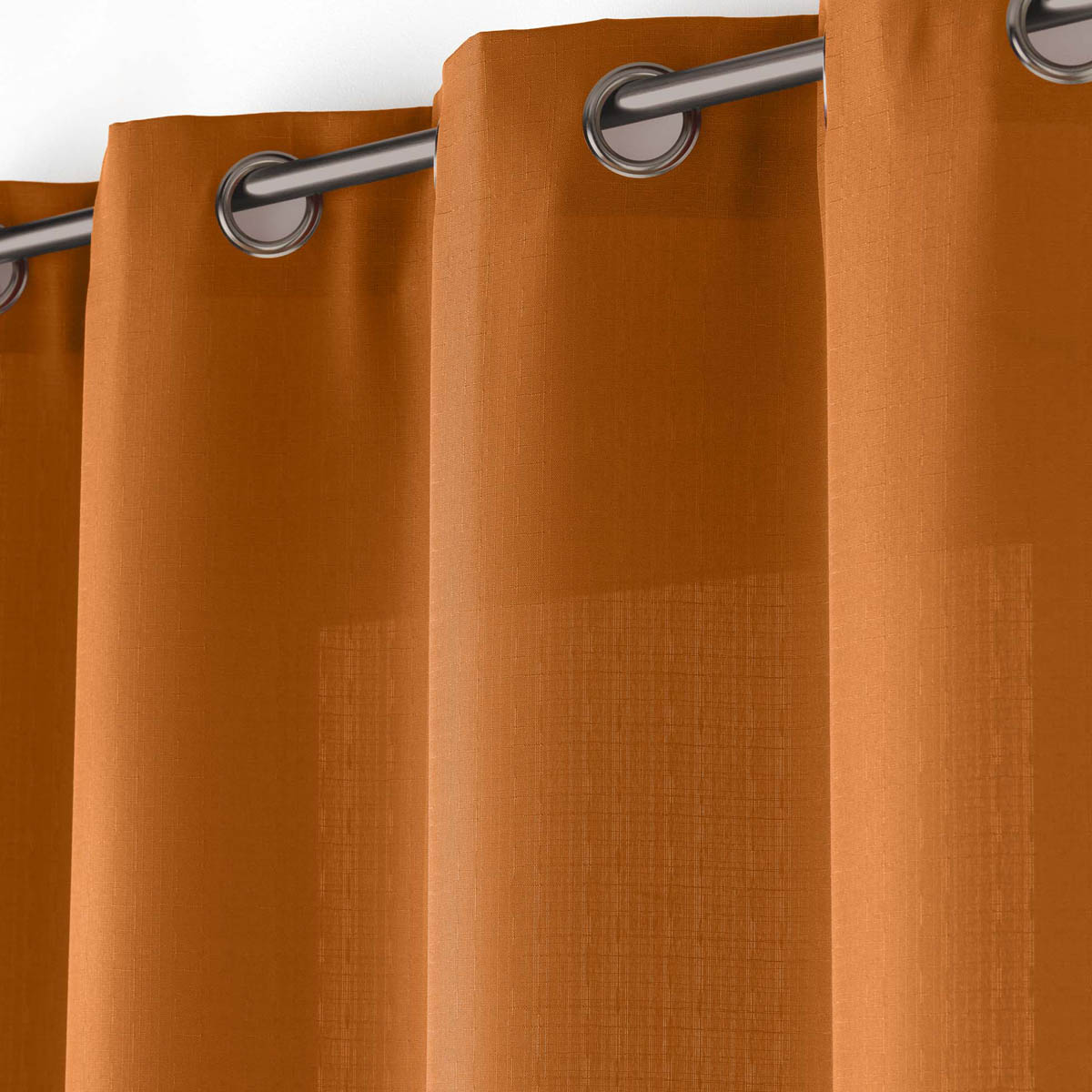 Κουρτίνα (140X280) με Τρουκς L-C Soline Camel Brown 1612708 Κουρτίνες Κρεβατοκάμαρας Spitishop