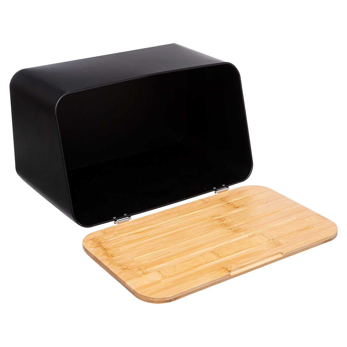 Ψωμιέρα F-V Box Cut Black 151193 Οργάνωση & Αποθήκευση Κουζίνας Ψωμιέρες Spitishop
