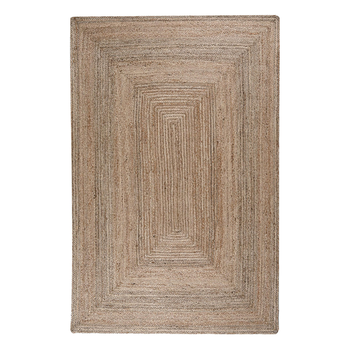 Χαλί Καλοκαιρινό (120x170) Pol Rugs & Mats Jute Grey Natural
