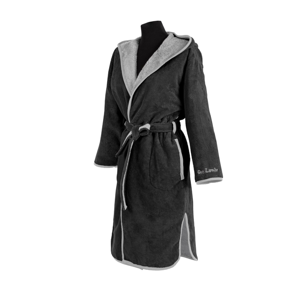Μπουρνούζι Guy Laroche New Comfy Black Λευκά Είδη Μπάνιου Μπουρνούζια Ανδρικά Spitishop
