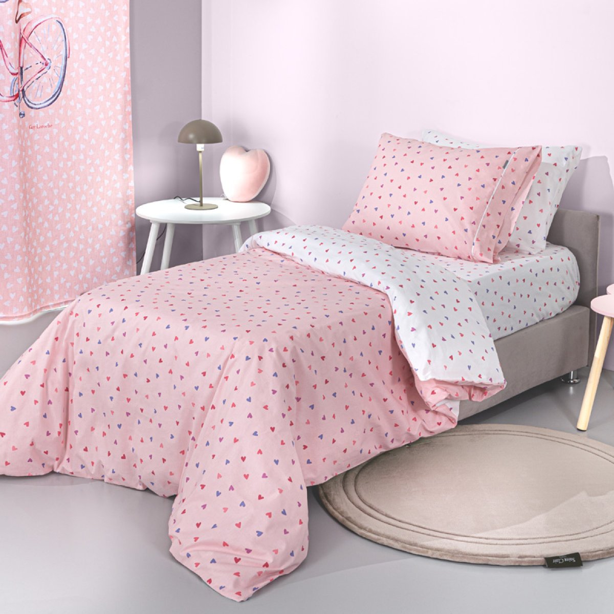 Σεντόνια Μονά (Σετ) Guy Laroche Amore Pink