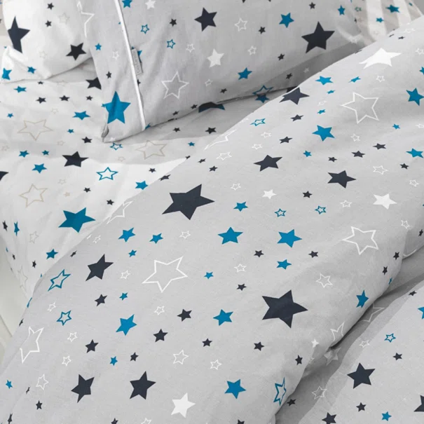 Σεντόνια Κούνιας (Σετ) Guy Laroche Starland Silver