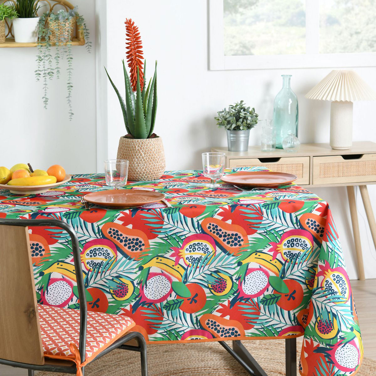 Τραπεζομάντηλο (140x240) S-F Frutti Multicolor CE146002