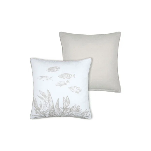 Διακοσμητικό Μαξιλάρι 2 Όψεων (45x45) S-F Azuria Blanc CE097004