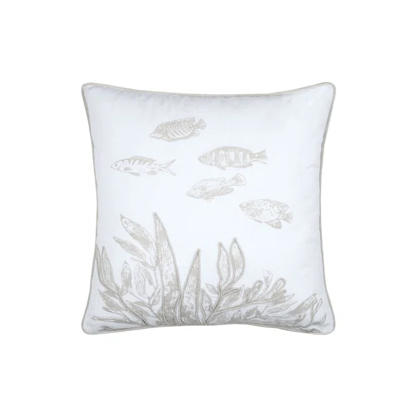 Διακοσμητικό Μαξιλάρι 2 Όψεων (45x45) S-F Azuria Blanc CE097004