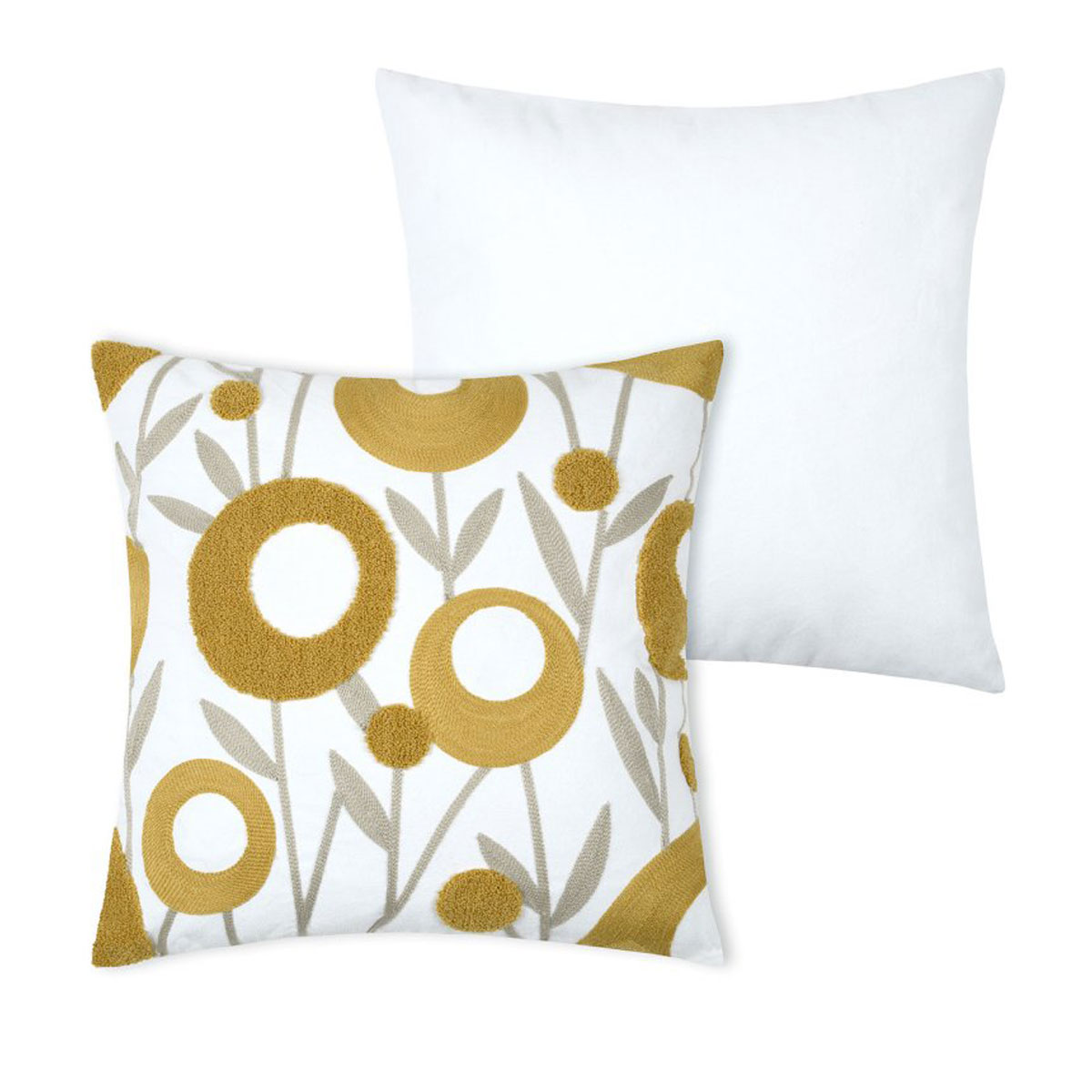 Διακοσμητικό Μαξιλάρι 2 Όψεων (45x45) S-F Camille Mustard CE206005