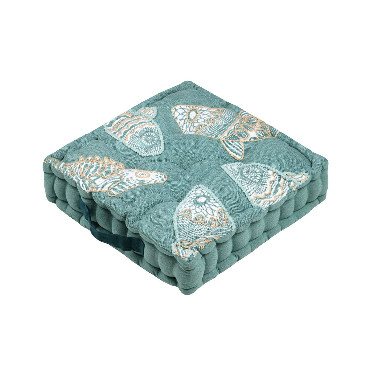 Μαξιλάρα Δαπέδου (45x45x10) S-F Barbade Celadon CE092002