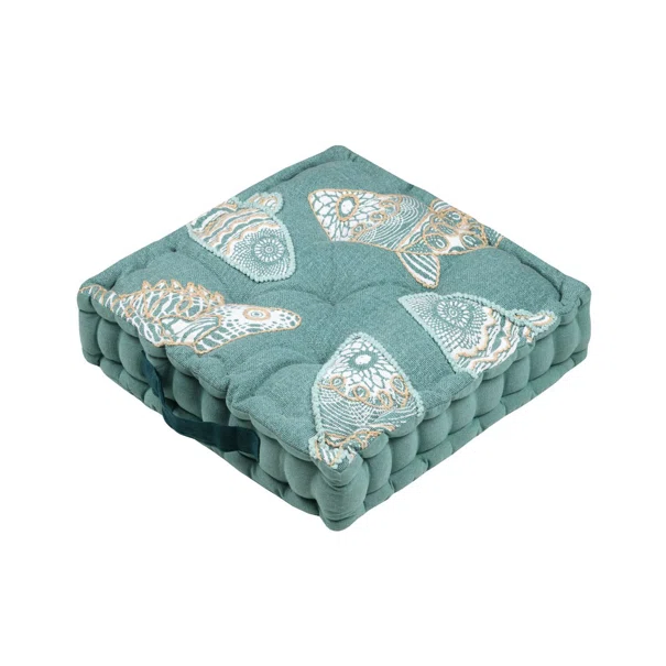 Μαξιλάρα Δαπέδου (45x45x10) S-F Barbade Celadon CE092002