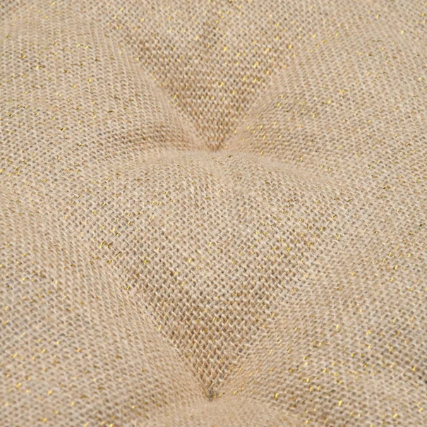 Μαξιλάρα Δαπέδου (45x45x10) S-F Sol Josepha Jute CE140006